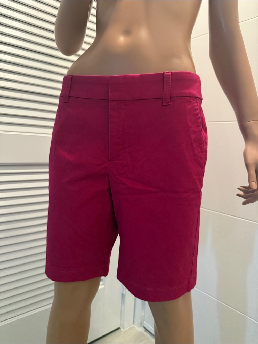 J. Crew Women’s hot Pink Bermuda Shorts size 8